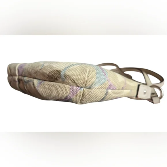 Coach Beige and Lavender Crossbody Bag - Picture 5 of 11